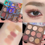 Miss Lara Color Your Life 9 Color Eyeshadow