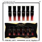 Emelie Liquid Lip Gloss Pack 6pcs Set