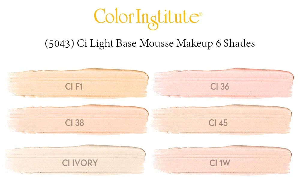 Color Institute Light Base Mousse Foundation