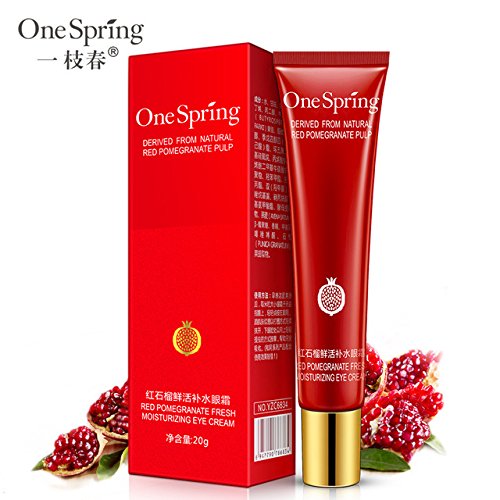 OneSpring Natural Red Pomegranate Eye Cream Contour Eye Gel