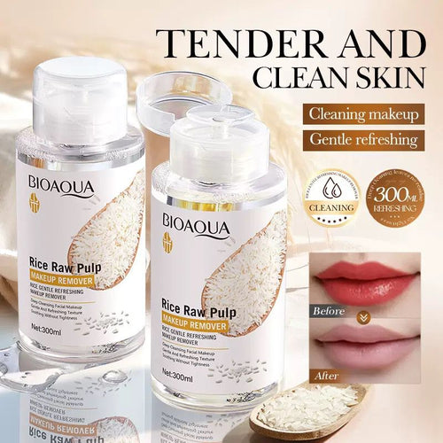 Bioaqua Rice Raw Pulp Makeup Remover 300ml