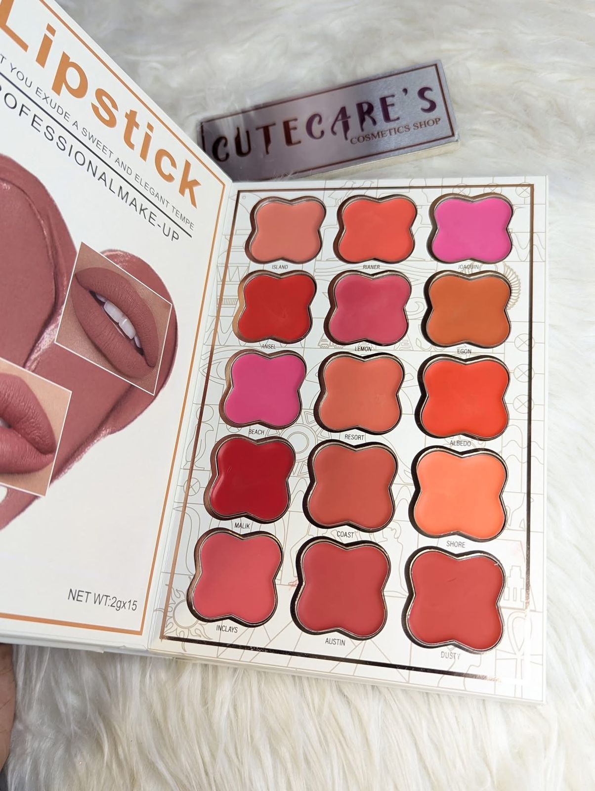 Sheglam Beautyful 6 Fold Eyeshadow Pallete