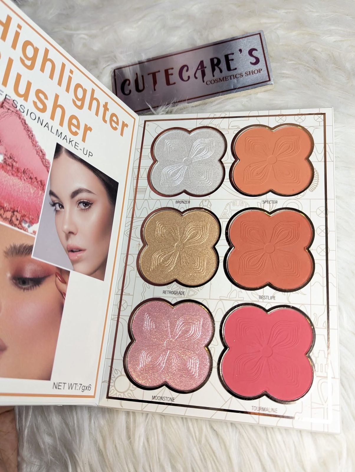 Sheglam Beautyful 6 Fold Eyeshadow Pallete