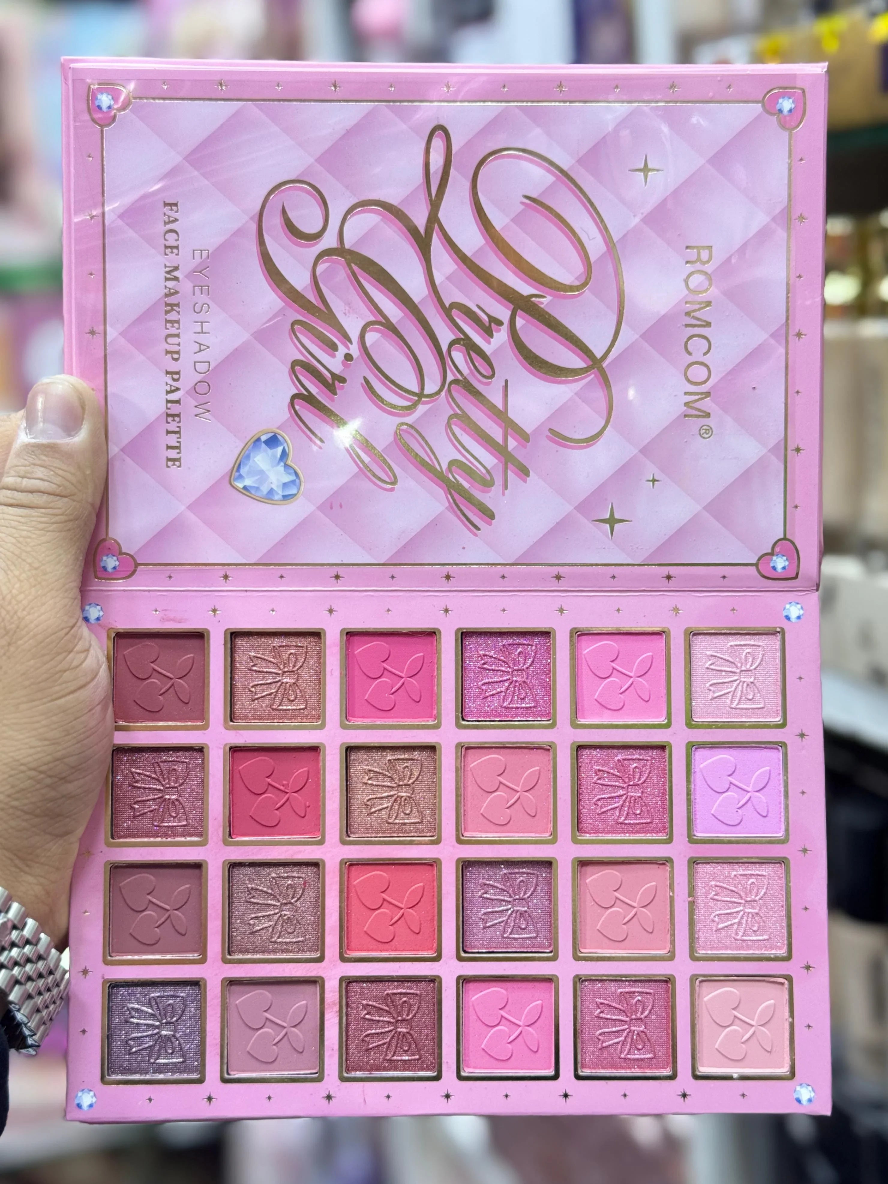 Romcom Dazzle Glow  All In One Makeup Book Palette