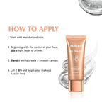 Maliao HD Primer Instant Moisture Glow with SPF 15/PA++ for Flawless Skin