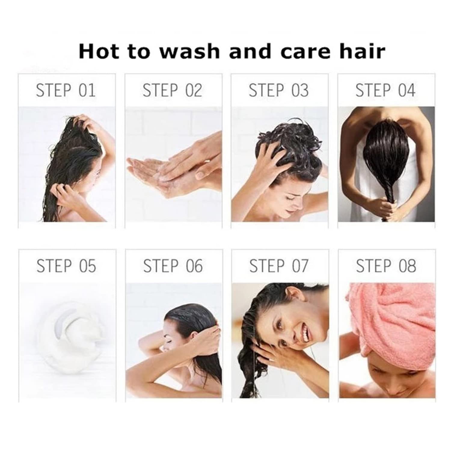 Disaar Natural Plant Dye Hair Shampoo Anti Hair Loss Hair Growth