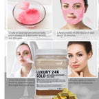 Luxury 24K Gold Anti Aging And Antioxidant Jelly Mask