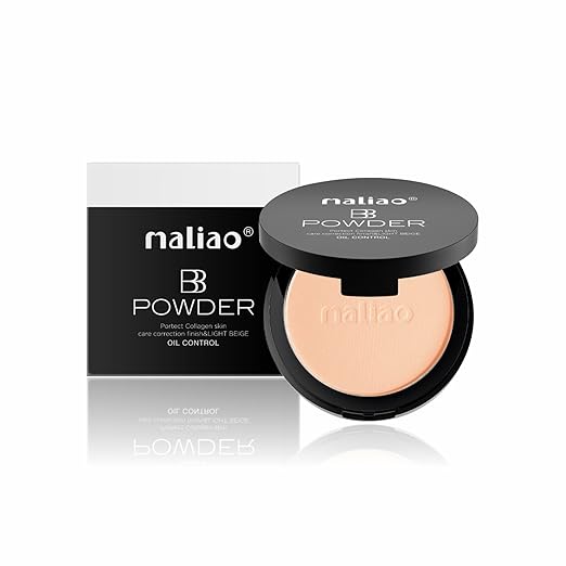 Maliao BB Compact Powder Oil Control - Protect Collagen Skin Care Correction Finish