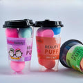 Sweet Beauty Beauty Puff Dry Wet Glass Blender Sponge 4Pcs Set