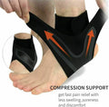 Ankle Support Ankle Pads Elastic Brace Guard Foot Ankles Protector Wrap (high return)