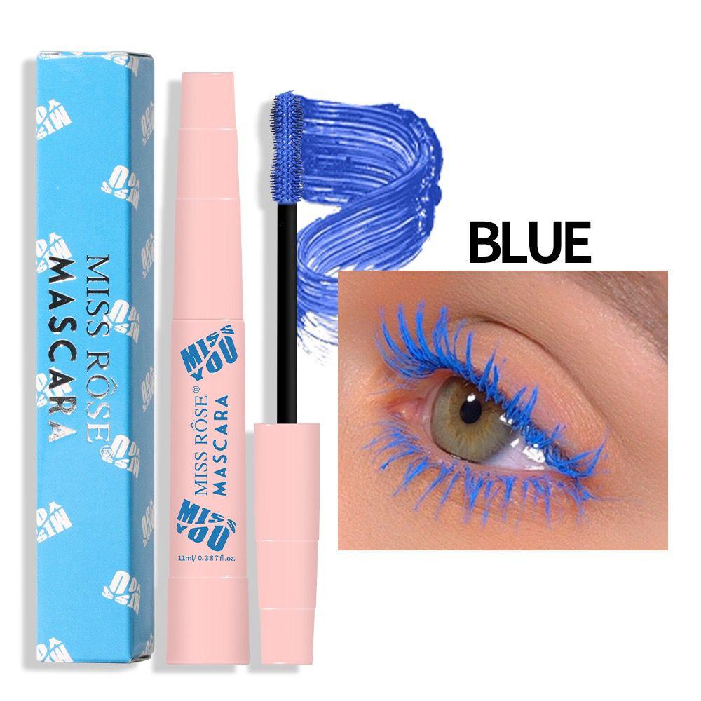 Miss Rose Blue Mascara Waterproof Eye Lashes Curling Extension