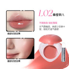 Romantic Rain Heart Shape 2in1 Blusher & Lip Mud 4Pcs Set