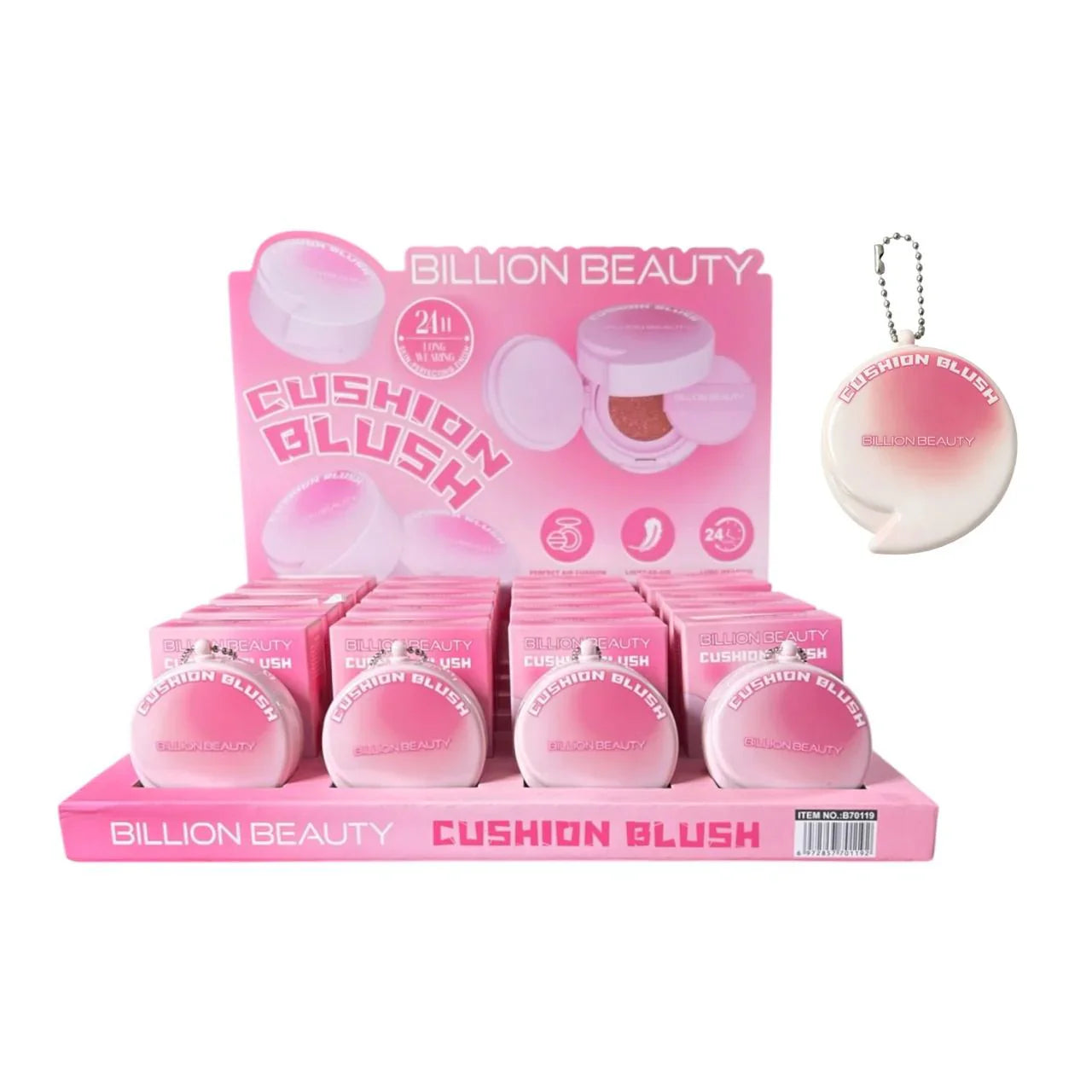 Billion Beauty Soft Finish Cushion Blush 4 Pcs Set