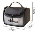 Multipurpose Clamshell Makeup Travel Bag Waterproof Travel Cosmetic Washbag Organizer 15654