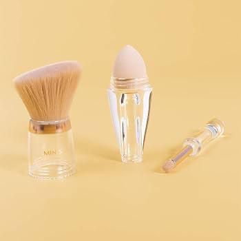 3in1 Bevelled Makeup Brush (Brown)