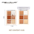 MSYAHO Professional 6 Color  Natural Concealer Palette