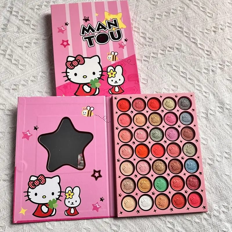 ManTou Hello Kitty 35 Color Matte Eye Shadow Palette
