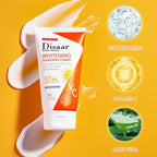 Disaar Whitening Moisturizing & UV Protection Light & Breathable Anti Ageing 50SPF Sunscreen Cream 80g
