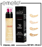 Emelie 24 Hours Vitamin A & E Waterproof Matte Foundation SPF 20+++