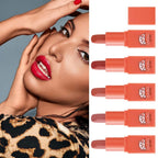Dragon Ranee Kitty Matte Lipstick Lip Color 5Pcs Set
