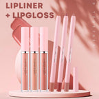 Dragon Ranee 4 Lip Gloss And 4 Lip Liner Pencil Set