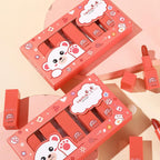 Dragon Ranee Kitty Matte Lipstick Lip Color 5Pcs Set
