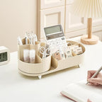 360 Rotating Makeup Cosmetic Organizer Brush Holder For Vanity