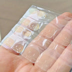 Kiss Lovely Nail Jelly Glue Stickers 10Pcs Set