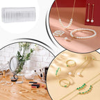 20 Pouch Portable Acrylic Jewelry Box Organizer