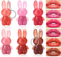 Miss Lara 6 Colors Rabbit Glossy Lip Gloss & Moisturizer