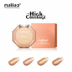 Maliao High Coverage Prime Fine Matte Pressed Powder  Long Lasting Compact Powder for Flawless Skin