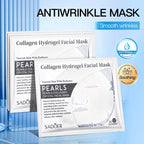 Sadoer Pearl Collagen Crystal Facial Mask Nourishing & Whitening Sheet Mask 60ml