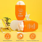 Guanjing Sunscreen Cream SPF 50+ PA+++ Multiple Protection & Moisturizing Formula 50g
