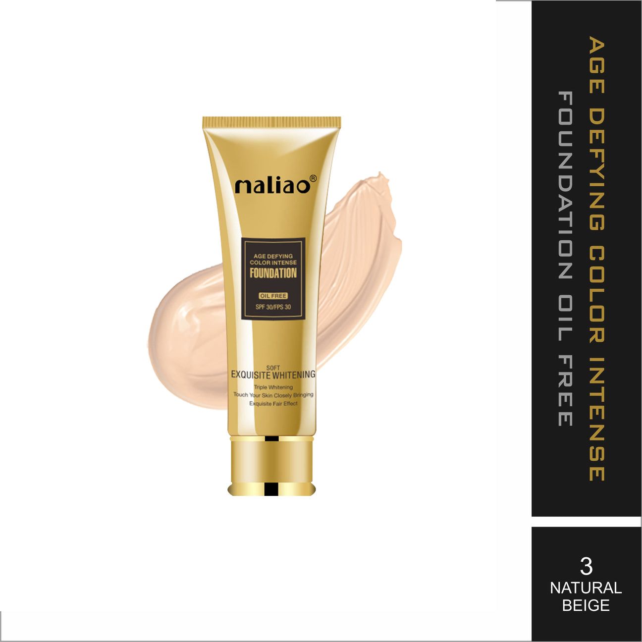 Maliao Age Defying Foundation Full Coverage Anti-Aging Matte Finish