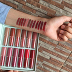 Carla Secret Thanks For The Love Matte Lipgloss 12Pcs Set