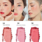 Kaxier 3 Color Blush Palette With Brush