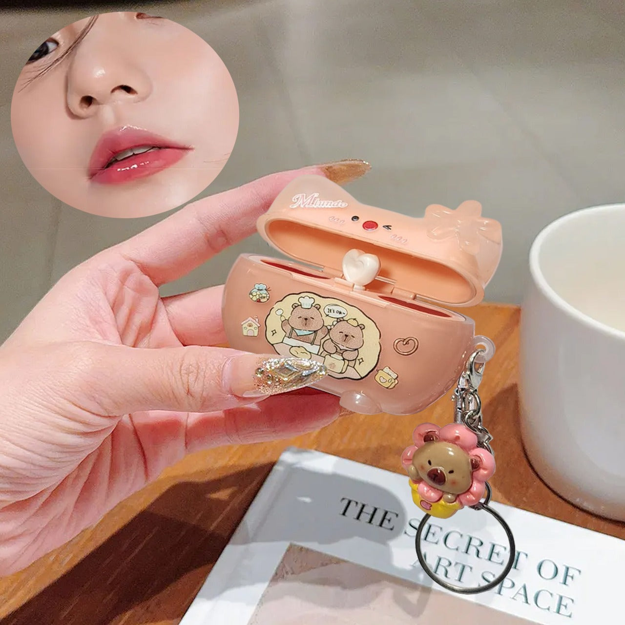 Miundo Cute Earbuds Lip Mud Cream