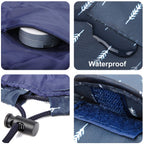 Portable Lazy Drawstring Makeup Bag Travel Cosmetic Pouch Toiletry Organizer Waterproof Large for Women and Girls