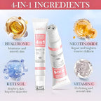 Sadoer 4in1 Rollerball Eye Cream-Multi Function Moisturize Eye Cream