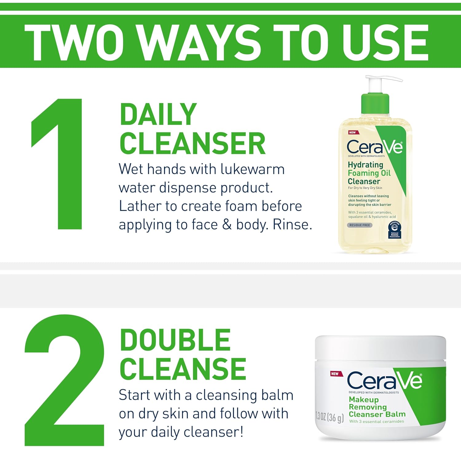 CERAVE	HYDRATING FOAMING OIL CLEANSER 236ML