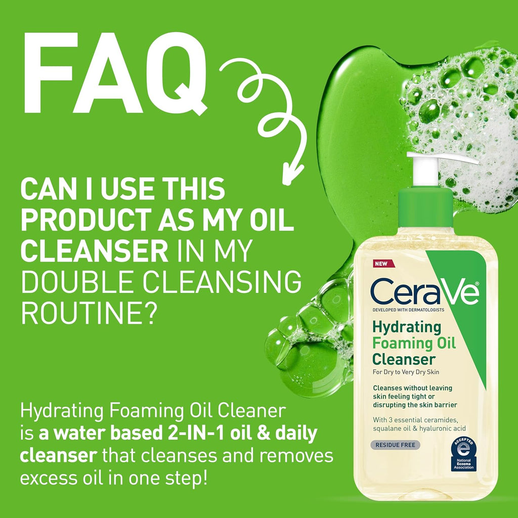 CERAVE	HYDRATING FOAMING OIL CLEANSER 236ML