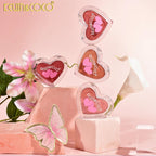 Kevin & Coco 4 Color Heart Shape Airy Mousse Blush Set Pack of 4