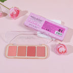 Miss Rose Butter Blend 4-Color Blush Palette