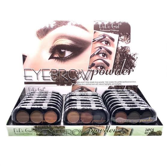 DoDo Girl 3in1 Eyebrow Powder With Brush