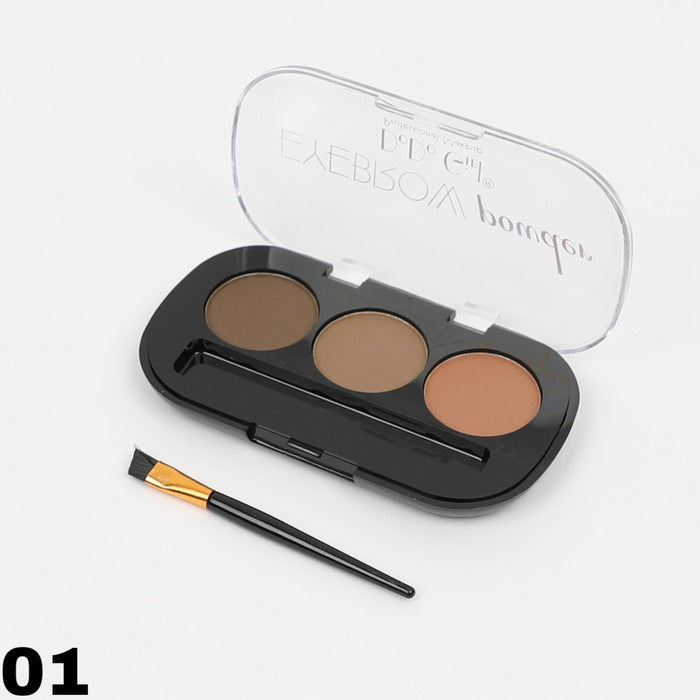DoDo Girl 3in1 Eyebrow Powder With Brush