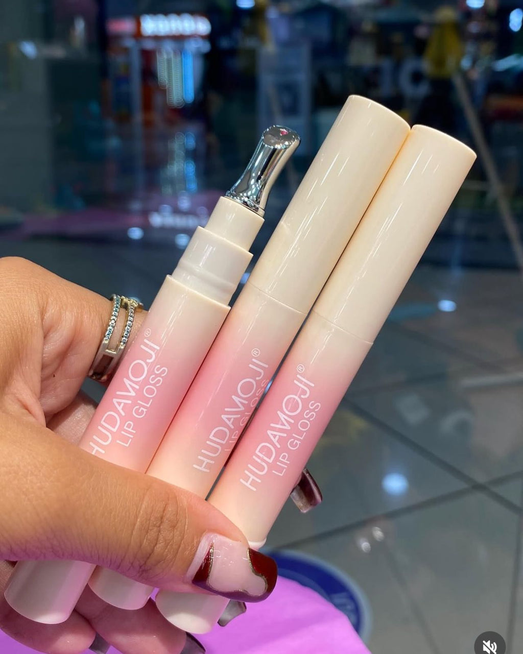 Hudamoji Fancy Deep Nourishment Lip Gloss  6pcs Set