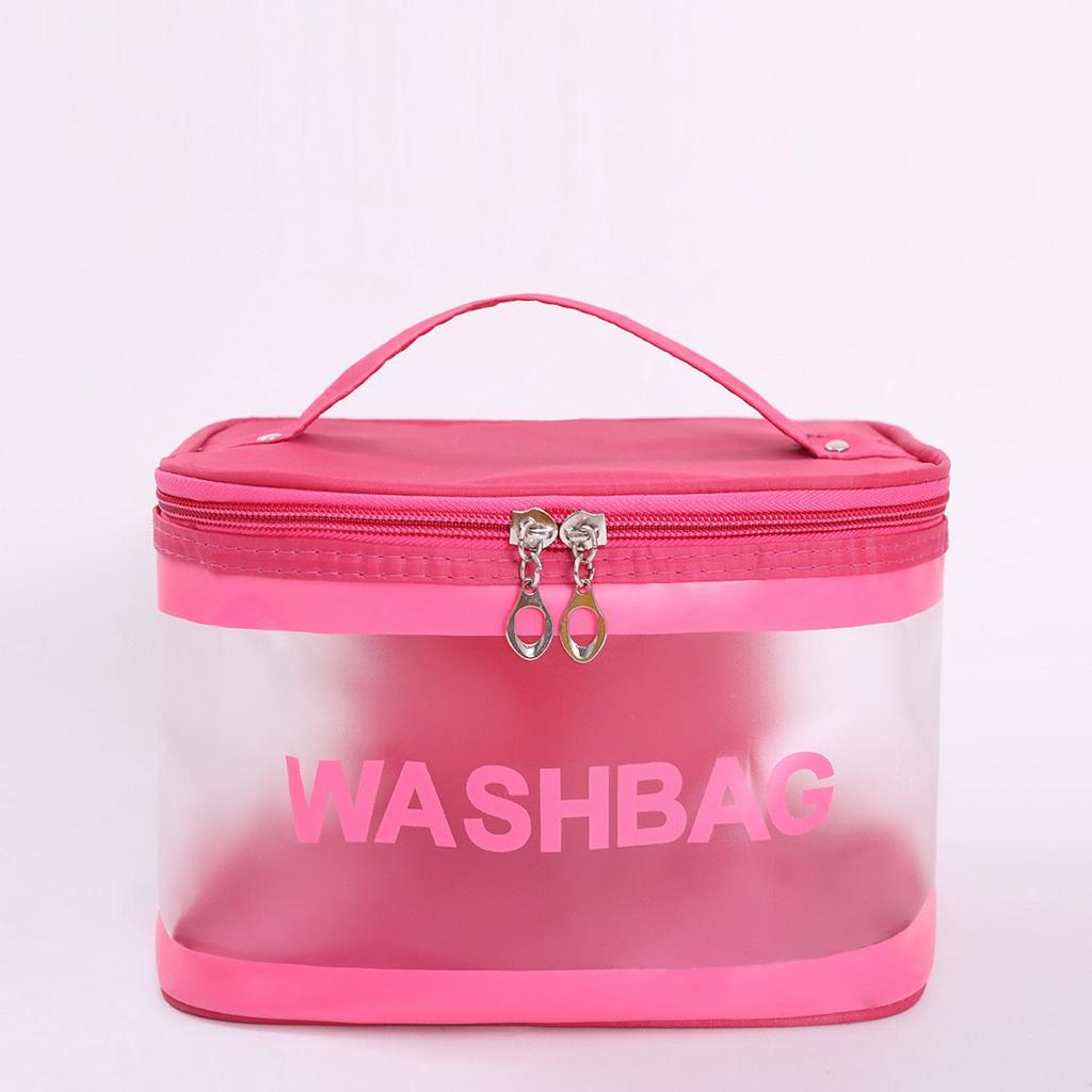 Multipurpose Wash Bag Letter Graphic Waterproof Makeup Bag 14956