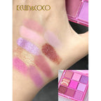 9-Color Lite Pink Makeup Kit