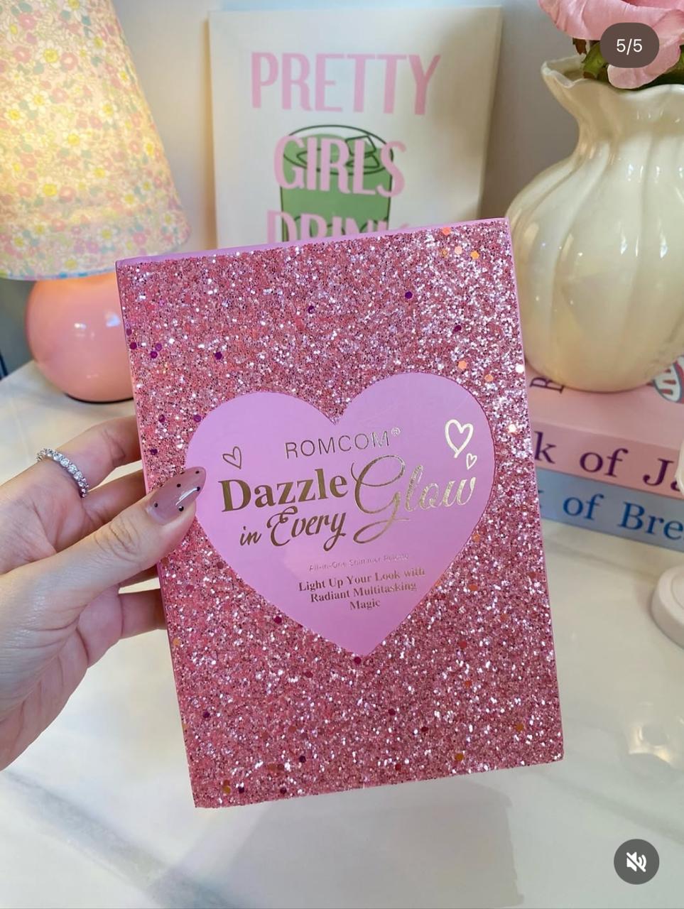 Romcom Dazzle Glow  All In One Makeup Book Palette