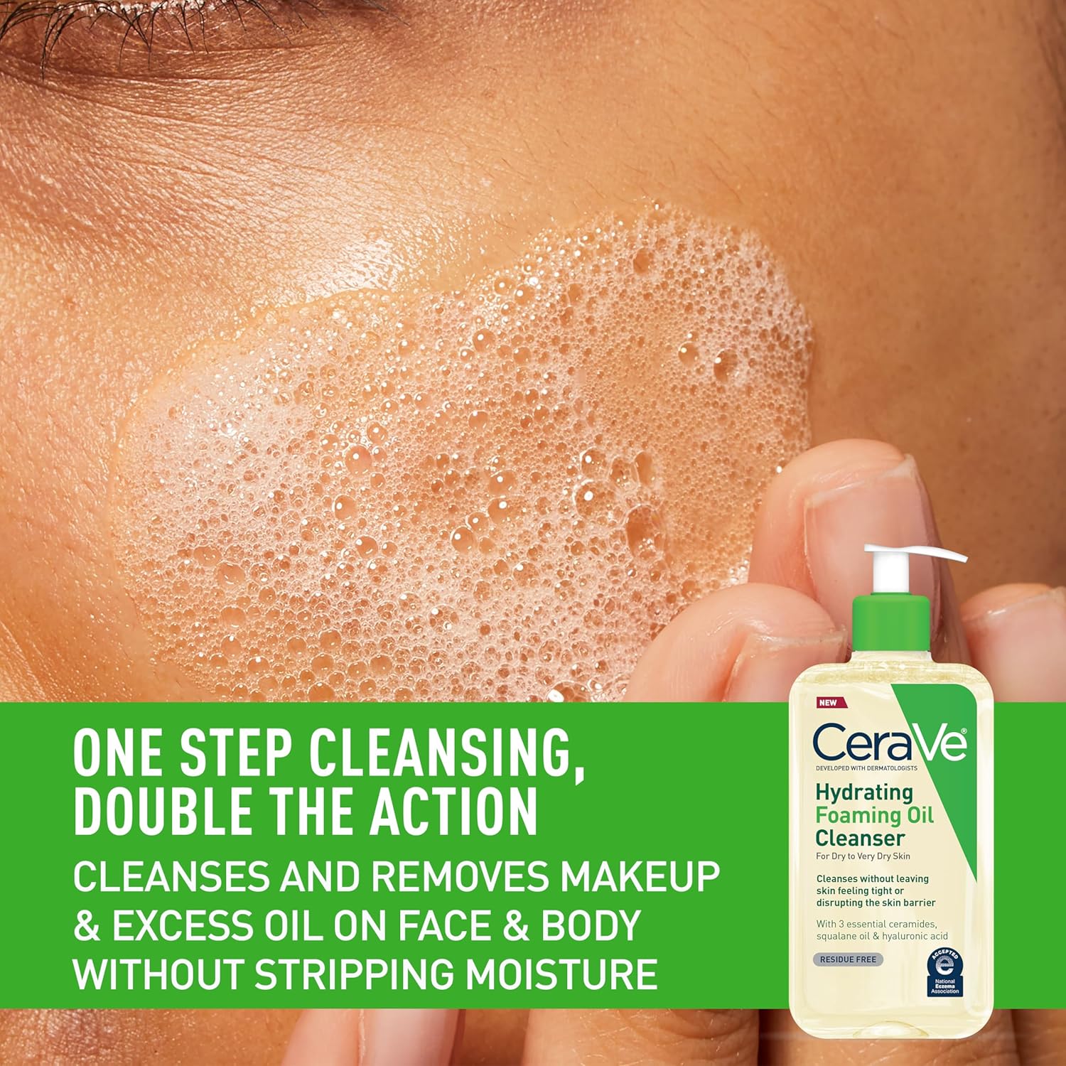 CERAVE	HYDRATING FOAMING OIL CLEANSER 236ML
